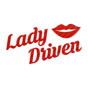 Samolepicí dekorace na vozidlo Lady driven 002 nápis (53 - 3D karbon červený) SAMOLEPKA NA AUTO, NÁLEPKA, FÓLIE, POLEP, TUNING, VLASTNÍ TEXT, TISK, AUTOSAMOLEPKY.cz, POLEPY, OBRÁZEK, LOGO, 3D STICKERS