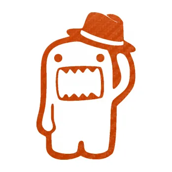 Autodoplněk Samolepka na auto Domo 007 pravá gentleman (54 - 3D karbon oranžový) NÁLEPKA, FÓLIE, POLEPY, TUNING, VLASTNÍ TEXT, TISK, AUTOSAMOLEPKY.cz, SAMOLEPKY, OBRÁZEK, LOGO, VÝROBA, PRODEJ