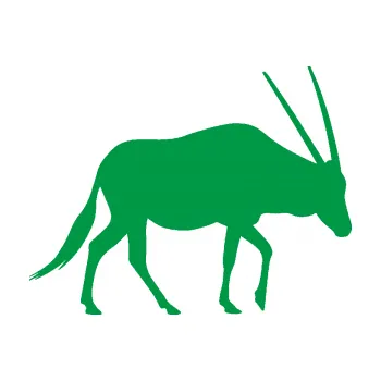 Samolepící dekorace Antilopa 001 pravá (12 - zelená) SAMOLEPKA NA AUTO, NÁLEPKA, FÓLIE, POLEP, TUNING, VLASTNÍ TEXT, TISK, AUTOSAMOLEPKY.cz, POLEPY, OBRÁZEK, LOGO, 3D STICKERS