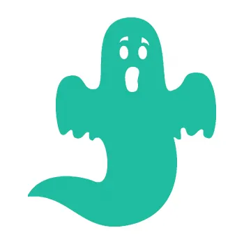 Samolepící dekorace SAMOLEPKA Duch 006 pravá (25 - tyrkysová) NA AUTO, NÁLEPKA, FÓLIE, POLEP, TUNING, VLASTNÍ TEXT, TISK, AUTOSAMOLEPKY.cz, POLEPY, OBRÁZEK, LOGO, SAMOLEPKY