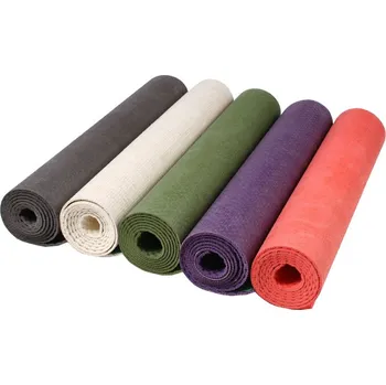 podložka na cvičení Jutová podložka na jógu, Barva levandulová