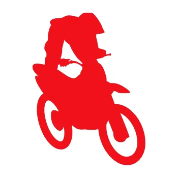 Samolepící dekorace SAMOLEPKA Motorka 017 pravá motokros freestyle (10 - červená) NA AUTO, NÁLEPKA, FÓLIE, POLEP, TUNING, VLASTNÍ TEXT, TISK, AUTOSAMOLEPKY.cz, POLEPY, OBRÁZEK, LOGO, SAMOLEPKY