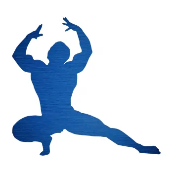 Polep vozidla Kulturista 009 pravá (65 - škrábaný kov modrý) SAMOLEPKA NA AUTO, NÁLEPKA, FÓLIE, POLEP, TUNING, VLASTNÍ TEXT, TISK, AUTOSAMOLEPKY.cz, POLEPY, OBRÁZEK, LOGO, 3D STICKERS