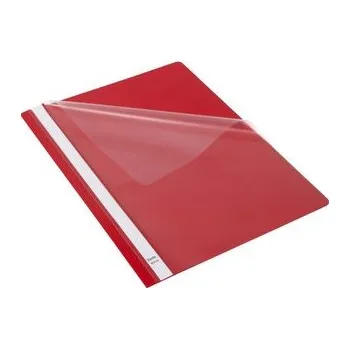 Set školních potřeb Skoroszyt Budget PP A4 z wąsami czerwony (25szt)