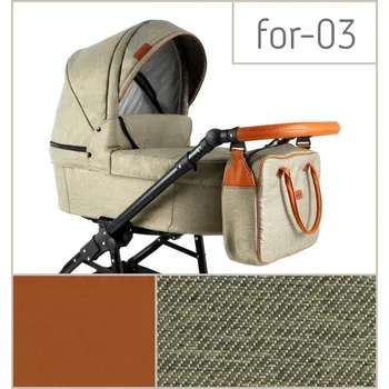 Kočárek Kombinovaný kočárek 2v1 Adbor Fortte 2019 03