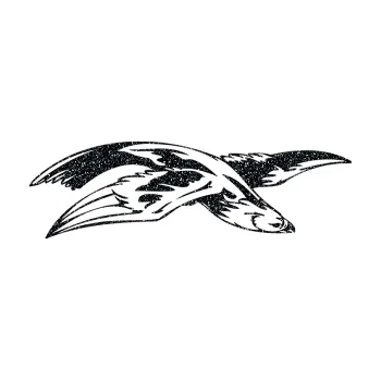 Samolepicí dekorace na vozidlo Predators 032 pravá (85 - Ultra Metalic černá) SAMOLEPKA NA AUTO, NÁLEPKA, FÓLIE, POLEP, TUNING, VLASTNÍ TEXT, TISK, AUTOSAMOLEPKY.cz, POLEPY, OBRÁZEK, LOGO, 3D STICKERS