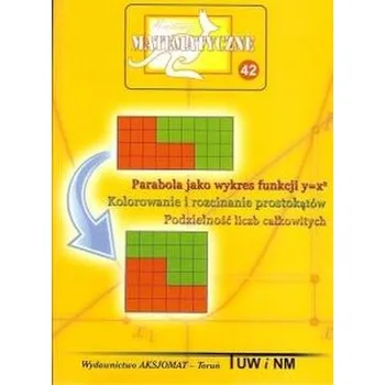 Matematika Miniatury matematyczne 42. Parabola jako wykres funkcji y=x2. Kolorownie i rozcinanie prostokątów - Praca zbiorowa