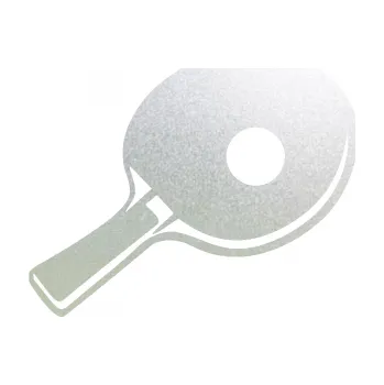 Polep vozidla Ping pong pálka pravá (60 - pískované sklo) SAMOLEPKA NA AUTO, NÁLEPKA, FÓLIE, POLEP, TUNING, VLASTNÍ TEXT, TISK, AUTOSAMOLEPKY.cz, POLEPY, OBRÁZEK, LOGO, 3D STICKERS
