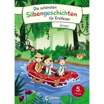 První čtění Die schönsten Silbengeschichten für Erstleser - Jungs - Zöller & Kolloch