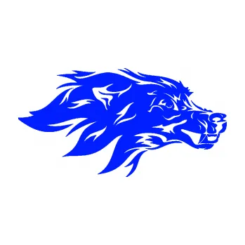 Polep vozidla Pes 127 pravá hlava (19 - modrá dynamic) SAMOLEPKA NA AUTO, NÁLEPKA, FÓLIE, POLEP, TUNING, VLASTNÍ TEXT, TISK, AUTOSAMOLEPKY.cz, POLEPY, OBRÁZEK, LOGO, 3D STICKERS