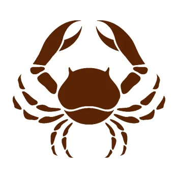 Samolepící dekorace Rak 002 (15 - hnědá) SAMOLEPKA NA AUTO, NÁLEPKA, FÓLIE, POLEP, TUNING, VLASTNÍ TEXT, TISK, AUTOSAMOLEPKY.cz, POLEPY, OBRÁZEK, LOGO, 3D STICKERS