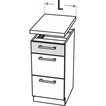 Kuchyňská skříňka Kuchyňská skříňka DUO DS5/3