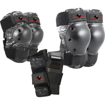 triple eight Chrániče multi-sport protective 3-pack charcoal camo