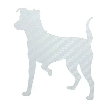 Polep vozidla SAMOLEPKA Pes 075 levá Pražský krysařík (51 - 3D karbon bílý) NA AUTO, NÁLEPKA, FÓLIE, POLEP, TUNING, VLASTNÍ TEXT, TISK, AUTOSAMOLEPKY.cz, POLEPY, OBRÁZEK, LOGO, SAMOLEPKY