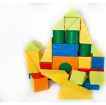 Molitanová stavebnice Moliplay 30 dílů koženka velikost XXL (Velikost XXL)