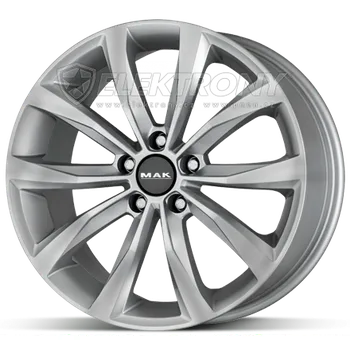 Alu kolo MAK Wolf Silver 7,5x18 5x112 ET51 57,1