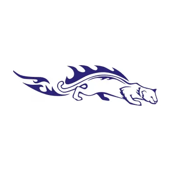 Samolepicí dekorace na vozidlo Animal flames 056 pravá puma (22 - střední modrá) SAMOLEPKA NA AUTO, NÁLEPKA, FÓLIE, POLEP, TUNING, VLASTNÍ TEXT, TISK, AUTOSAMOLEPKY.cz, POLEPY, OBRÁZEK, LOGO, 3D STICKERS