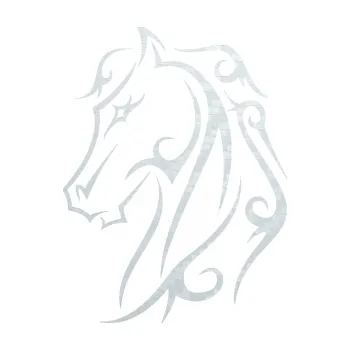 Samolepící dekorace SAMOLEPKA Kůň 036 levá (51 - 3D karbon bílý) NA AUTO, NÁLEPKA, FÓLIE, POLEP, TUNING, VLASTNÍ TEXT, TISK, AUTOSAMOLEPKY.cz, POLEPY, OBRÁZEK, LOGO, SAMOLEPKY
