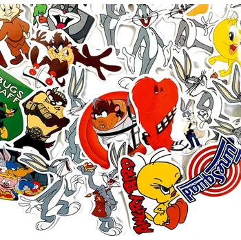 samolepka Bugs Bunny, Sylvester, Tweety a mnoho dalších skvělých samolepek