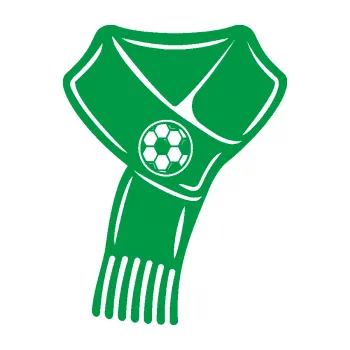 Samolepící dekorace Fotbalový fanoušek 001 levá šála (12 - zelená) SAMOLEPKA NA AUTO, NÁLEPKA, FÓLIE, POLEP, TUNING, VLASTNÍ TEXT, TISK, AUTOSAMOLEPKY.cz, POLEPY, OBRÁZEK, LOGO, 3D STICKERS