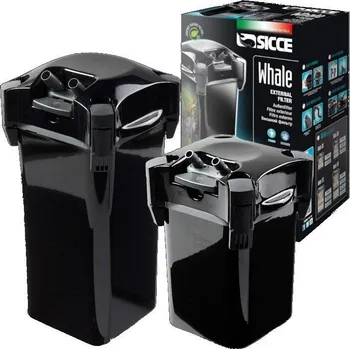 Akvarijní filtr SICCE Vnější filtr Whale 500, černá, 1300 l/h, pro akvária o objemu 300-500 l