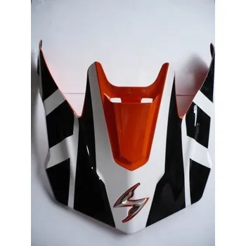 Helma na motorku Kšilt SCORPION VX-15 AIR UNADILLA oranžový/bílý/oranžový