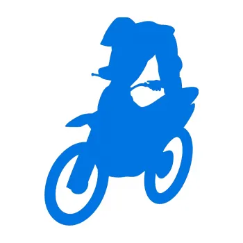 Samolepící dekorace Motorka 017 levá motokros freestyle (11 - modrá oceán) SAMOLEPKA NA AUTO, NÁLEPKA, FÓLIE, POLEP, TUNING, VLASTNÍ TEXT, TISK, AUTOSAMOLEPKY.cz, POLEPY, OBRÁZEK, LOGO, 3D STICKERS
