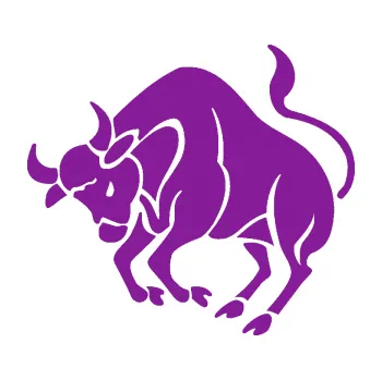 Samolepící dekorace Býk zvěrokruh 004 levá (14 - fialová) SAMOLEPKA NA AUTO, NÁLEPKA, FÓLIE, POLEP, TUNING, VLASTNÍ TEXT, TISK, AUTOSAMOLEPKY.cz, POLEPY, OBRÁZEK, LOGO, 3D STICKERS