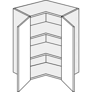 Kuchyňská skříňka Kuchyňská skříňka Platinum W12/60 rohová