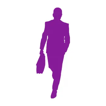 Samolepící dekorace Byznysmen 001 levá (14 - fialová) SAMOLEPKA NA AUTO, NÁLEPKA, FÓLIE, POLEP, TUNING, VLASTNÍ TEXT, TISK, AUTOSAMOLEPKY.cz, POLEPY, OBRÁZEK, LOGO, 3D STICKERS