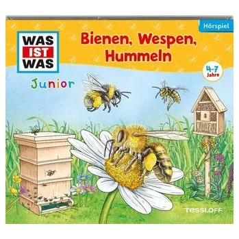 Příroda WAS IST WAS Junior Hörspiel. Bienen, Wespen, Hummeln - Hagitte, Christian