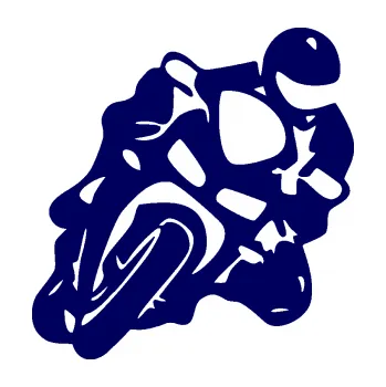 Samolepící dekorace SAMOLEPKA Motorkář 013 pravá (23 - tmavě modrá) NA AUTO, NÁLEPKA, FÓLIE, POLEP, TUNING, VLASTNÍ TEXT, TISK, AUTOSAMOLEPKY.cz, POLEPY, OBRÁZEK, LOGO, SAMOLEPKY