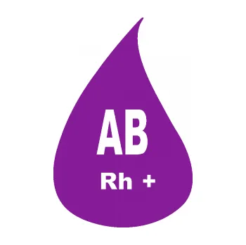 Polep vozidla SAMOLEPKA Krevní skupina AB Rh+ kapka (14 - fialová) NA AUTO, NÁLEPKA, FÓLIE, POLEP, TUNING, VLASTNÍ TEXT, TISK, AUTOSAMOLEPKY.cz, POLEPY, OBRÁZEK, LOGO, SAMOLEPKY