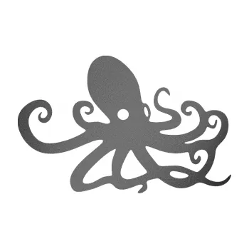 Samolepící dekorace SAMOLEPKA Chobotnice 001 pravá (41 - grafitová metalíza) NA AUTO, NÁLEPKA, FÓLIE, POLEP, TUNING, VLASTNÍ TEXT, TISK, AUTOSAMOLEPKY.cz, POLEPY, OBRÁZEK, LOGO, SAMOLEPKY