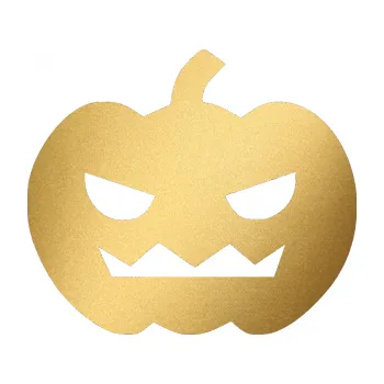 Samolepicí dekorace na vozidlo Halloween 013 levá (43 - zlatá metalíza) SAMOLEPKA NA AUTO, NÁLEPKA, FÓLIE, POLEP, TUNING, VLASTNÍ TEXT, TISK, AUTOSAMOLEPKY.cz, POLEPY, OBRÁZEK, LOGO, 3D STICKERS