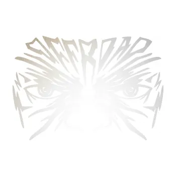 Polep vozidla SAMOLEPKA Off Road 004 s obličejem (82 - odrazková reflexní bílá) NA AUTO, NÁLEPKA, FÓLIE, POLEP, TUNING, VLASTNÍ TEXT, TISK, AUTOSAMOLEPKY.cz, POLEPY, OBRÁZEK, LOGO, SAMOLEPKY