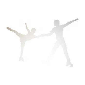 Polep vozidla SAMOLEPKA Krasobruslení 010 levá pár (82 - odrazková reflexní bílá) NA AUTO, NÁLEPKA, FÓLIE, POLEP, TUNING, VLASTNÍ TEXT, TISK, AUTOSAMOLEPKY.cz, POLEPY, OBRÁZEK, LOGO, SAMOLEPKY