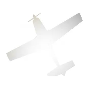 Polep vozidla SAMOLEPKA Letadlo 003 levá (82 - odrazková reflexní bílá) NA AUTO, NÁLEPKA, FÓLIE, POLEP, TUNING, VLASTNÍ TEXT, TISK, AUTOSAMOLEPKY.cz, POLEPY, OBRÁZEK, LOGO, SAMOLEPKY