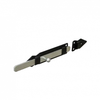 Tesařské kování Závora zahradní 300 x 41 mm černá, WPS 300