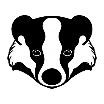 Samolepící dekorace SAMOLEPKA Jezevec 001 (01 - černá) NA AUTO, NÁLEPKA, FÓLIE, POLEP, TUNING, VLASTNÍ TEXT, TISK, AUTOSAMOLEPKY.cz, POLEPY, OBRÁZEK, LOGO, SAMOLEPKY