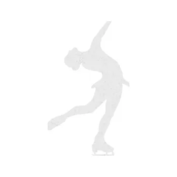 Polep vozidla Krasobruslení 004 pravá krasobruslařka (84 - Ultra Metalic bílá) SAMOLEPKA NA AUTO, NÁLEPKA, FÓLIE, POLEP, TUNING, VLASTNÍ TEXT, TISK, AUTOSAMOLEPKY.cz, POLEPY, OBRÁZEK, LOGO, 3D STICKERS