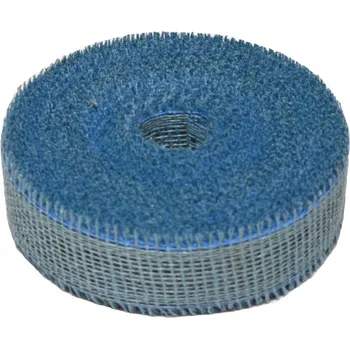 Stuha Jutová stuha 5 cm, 25 m - sv. modrá"