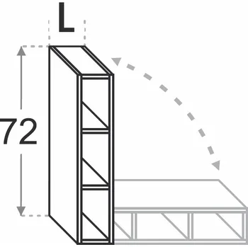 Kuchyňská skříňka Kuchyňská skříňka Duo XL WB30UNI18