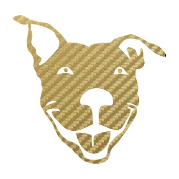 Polep vozidla SAMOLEPKA Pes 072 pravá Pitbull (59 - 3D karbon zlatý) NA AUTO, NÁLEPKA, FÓLIE, POLEP, TUNING, VLASTNÍ TEXT, TISK, AUTOSAMOLEPKY.cz, POLEPY, OBRÁZEK, LOGO, SAMOLEPKY