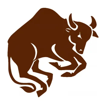 Samolepící dekorace Býk zvěrokruh 005 pravá (15 - hnědá) SAMOLEPKA NA AUTO, NÁLEPKA, FÓLIE, POLEP, TUNING, VLASTNÍ TEXT, TISK, AUTOSAMOLEPKY.cz, POLEPY, OBRÁZEK, LOGO, 3D STICKERS