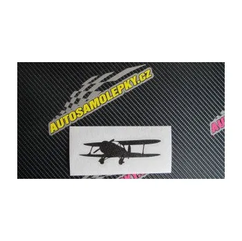 Polep vozidla SAMOLEPKA Letadlo 006 levá (10 - červená) NA AUTO, NÁLEPKA, FÓLIE, POLEP, TUNING, VLASTNÍ TEXT, TISK, AUTOSAMOLEPKY.cz, POLEPY, OBRÁZEK, LOGO, SAMOLEPKY