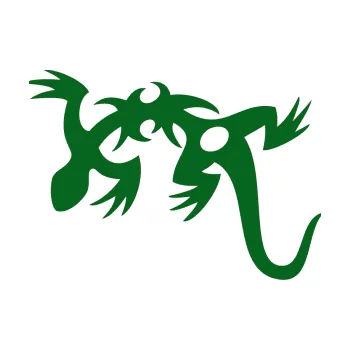 Samolepící dekorace Ještěrka 002 levá (20 - tmavě zelená) SAMOLEPKA NA AUTO, NÁLEPKA, FÓLIE, POLEP, TUNING, VLASTNÍ TEXT, TISK, AUTOSAMOLEPKY.cz, POLEPY, OBRÁZEK, LOGO, 3D STICKERS