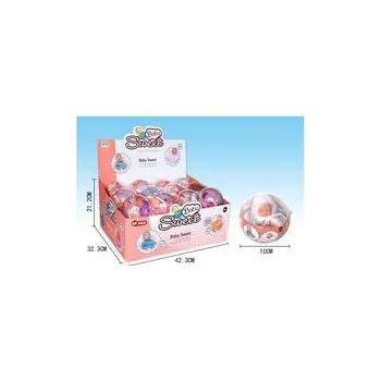 Laleczka w kuli 10cm (24szt) Dispaly (1ks)