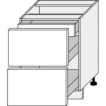 Kuchyňská skříňka Kuchyňská skříňka Titanium D2A/60/1A HETTICH