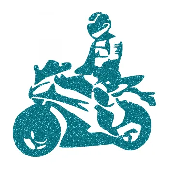 Samolepící dekorace SAMOLEPKA Motorkář 005 levá (92 - Ultra Metalic tyrkysová) NA AUTO, NÁLEPKA, FÓLIE, POLEP, TUNING, VLASTNÍ TEXT, TISK, AUTOSAMOLEPKY.cz, POLEPY, OBRÁZEK, LOGO, SAMOLEPKY